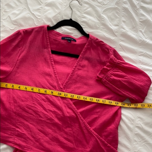 Wrap midriff blouse - Picture 4 of 7